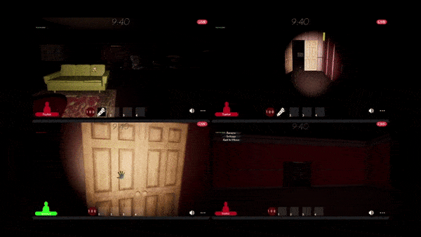 Unannounced Project GAAS | Unreal Engine 5 | C++ 12 weeks | Team of 7 | Online Horror PvP Contributions: AI Programmer | All bot behaviours | Implemented a custom FSM | Added bot drop in/out functionality